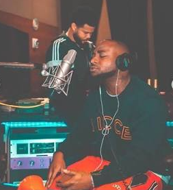 Behind the hits: The studio environments where Davido's historic Afrobeats tracks are engineered.. Source: Nairaland Forum