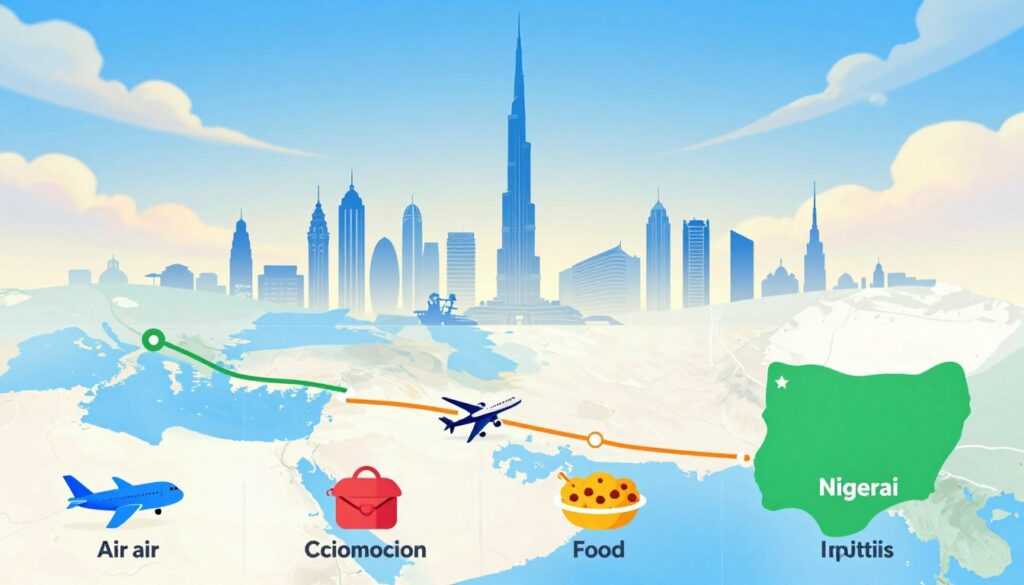 Dubai trip cost from Nigeria