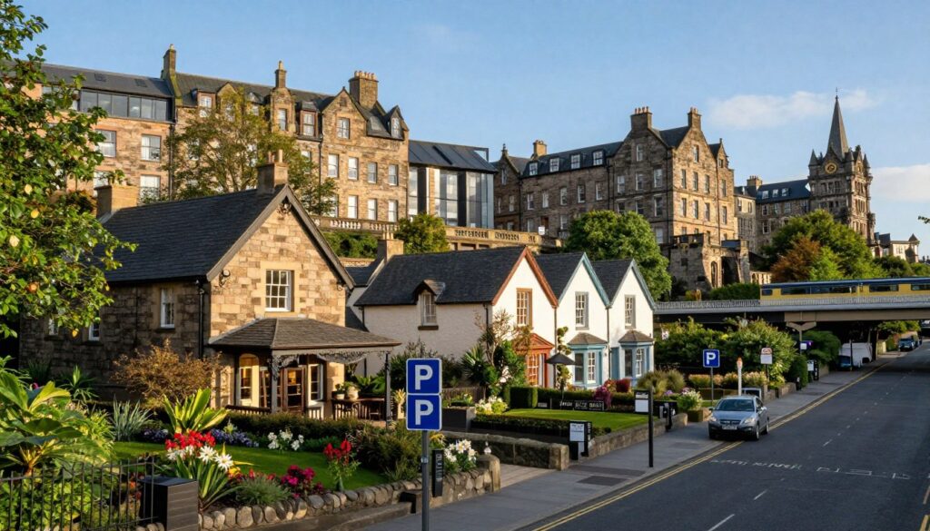 Hotels Near Minor Train Stations with Free ParkingHaymarket Station (Edinburgh)