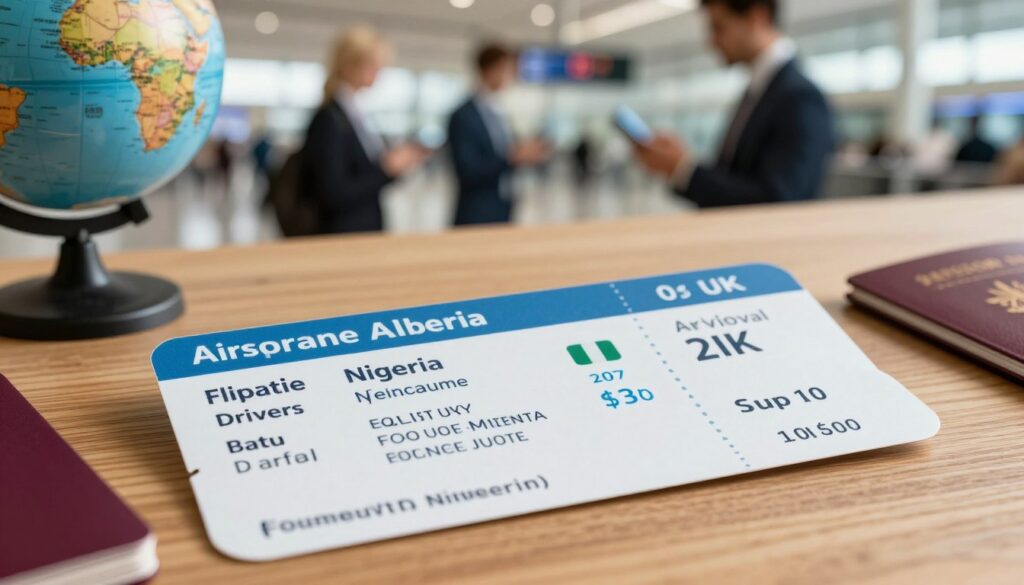 airline tickets Nigeria UK