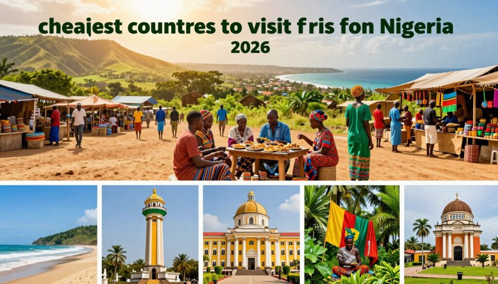 cheapest countries to visit from Nigeria